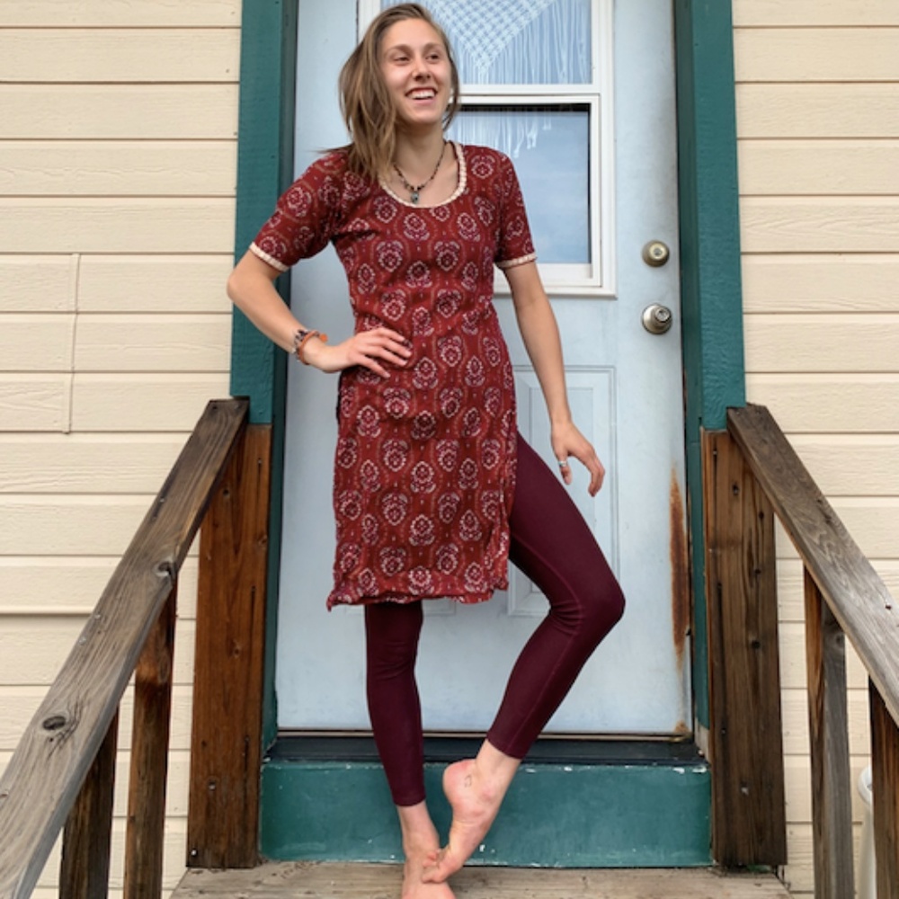 Indian Floral Tunic, small